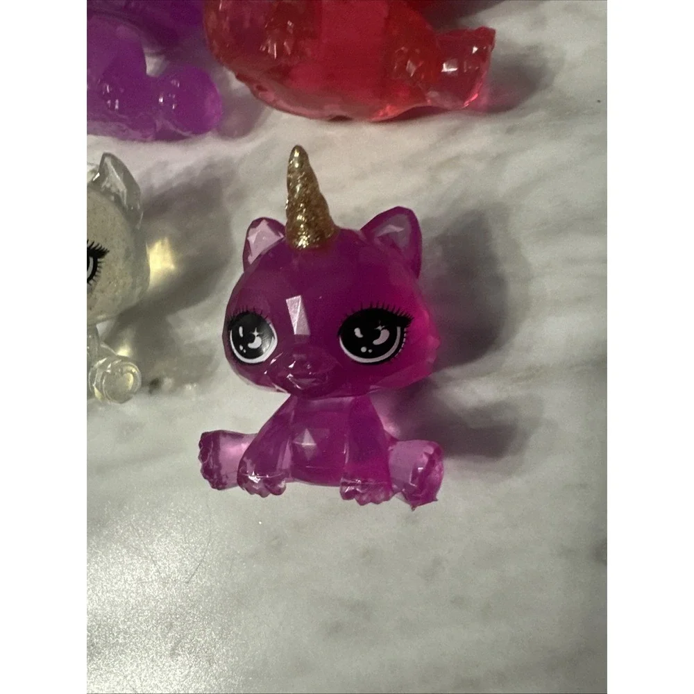 Rainbow High Littles Rainbow‎ Fantasy Fairies Sapphire Doll Fantasy Pet Lot Of 4